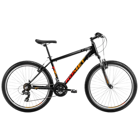 Cykel ROMET Rambler R6.0, 26" svart-orange-röd