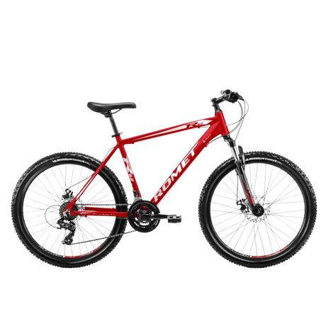 Barncykel ROMET Rambler R6.2, 26" röd-vit-grå