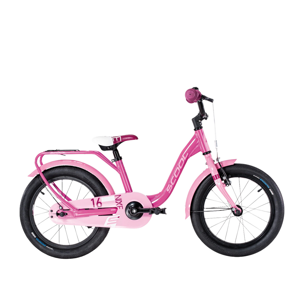 Barncykel S´COOL niXe. 16" rosa
