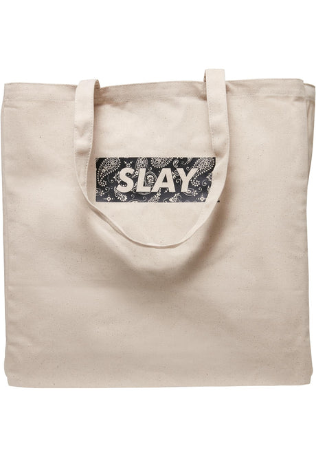 SLAY Oversize Canvas Tote Bag offwhite one size - workoutbrands.com