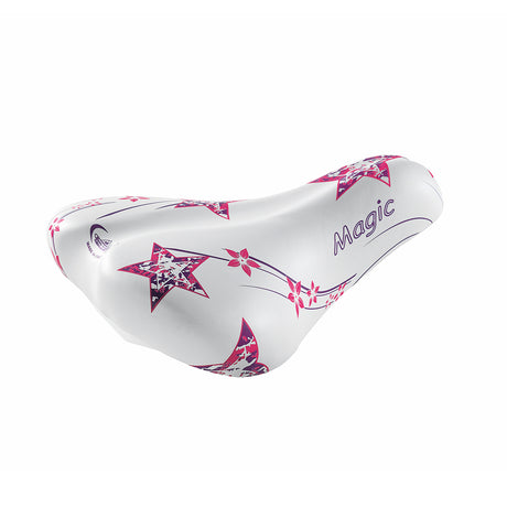 Sadel SELLE MONTE GRAPPA Magic 20"-24", vit-rosa