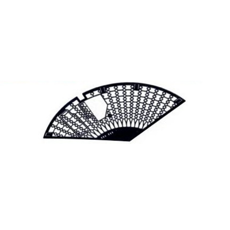 Skirt protector SELLE MONTE GRAPPA, black, plastic