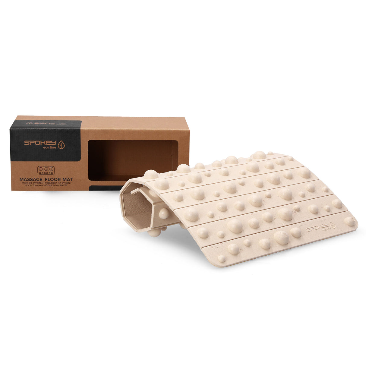 Sensorisk gymnastikmatta SPOKEY Rose Eco, beige