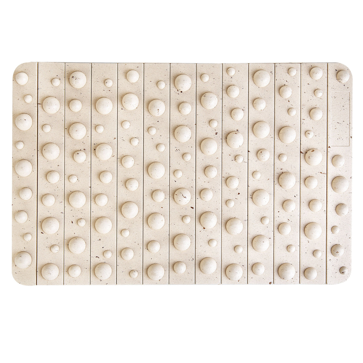 Sensorisk träningsmatta SPOKEY Rose Eco, beige