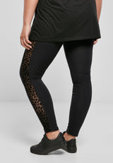 UC Flock Lace Stripe Leggings