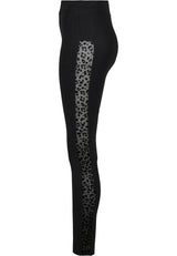 UC Flock Lace Stripe Leggings