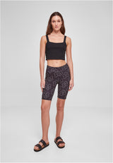 UC High Waist AOP Tech Cycle Shorts