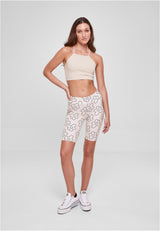 UC High Waist AOP Tech Cycle Shorts