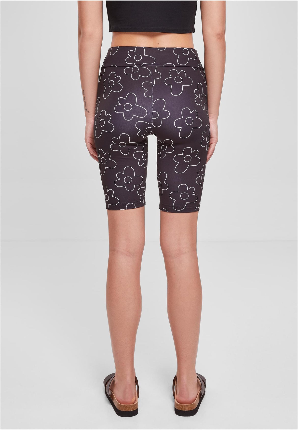 UC High Waist AOP Tech Cycle Shorts