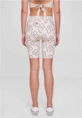 UC High Waist AOP Tech Cycle Shorts