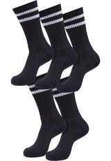UC Double Stripe Socks 5-Pack