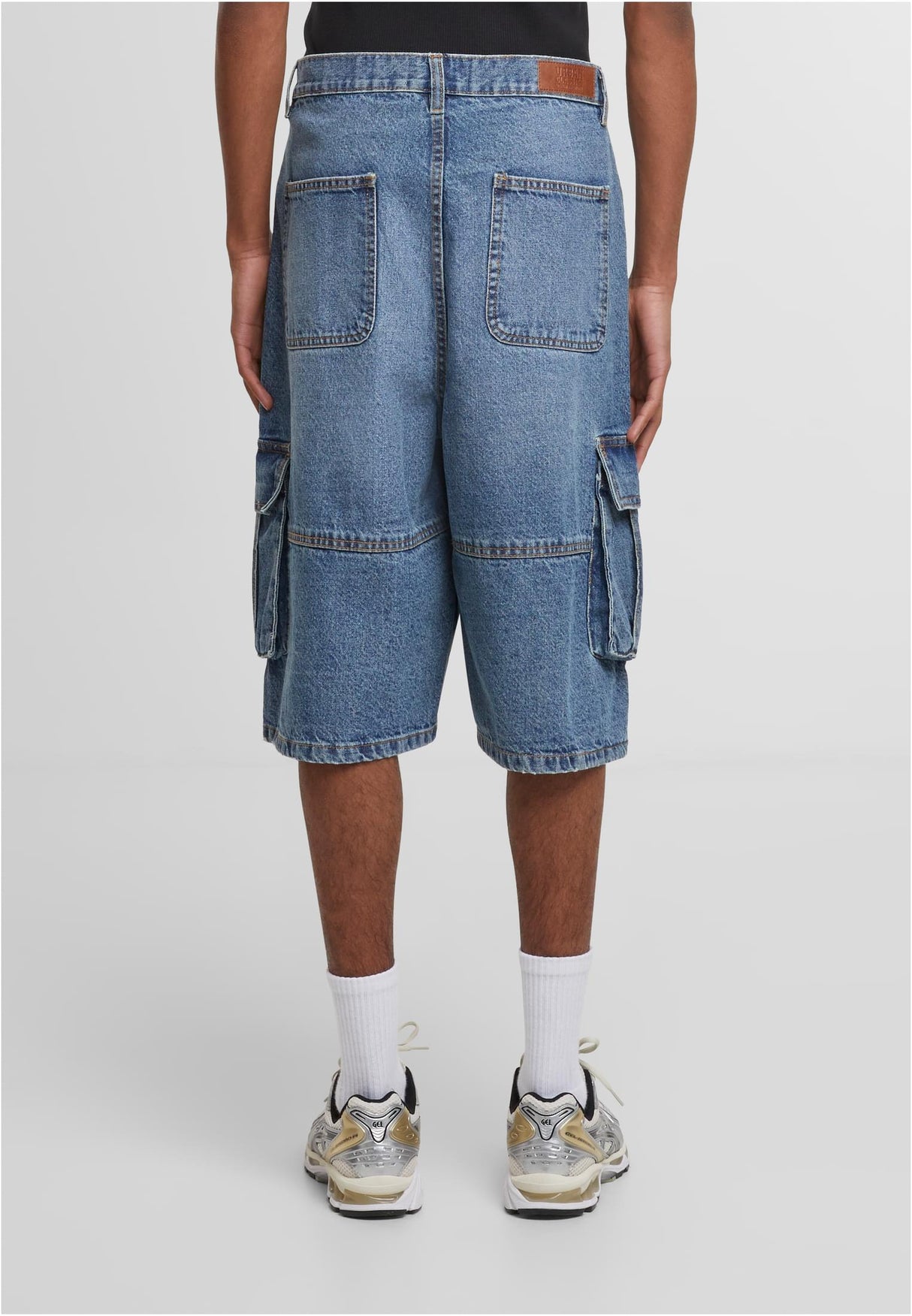 UC Relaxed Denim Cargo Shorts