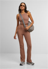 UC Flared Leggings Rib