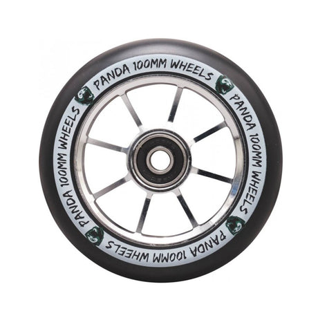 Scooter wheel Panda Spoked V2 100MM Scooter Wheel Chrome