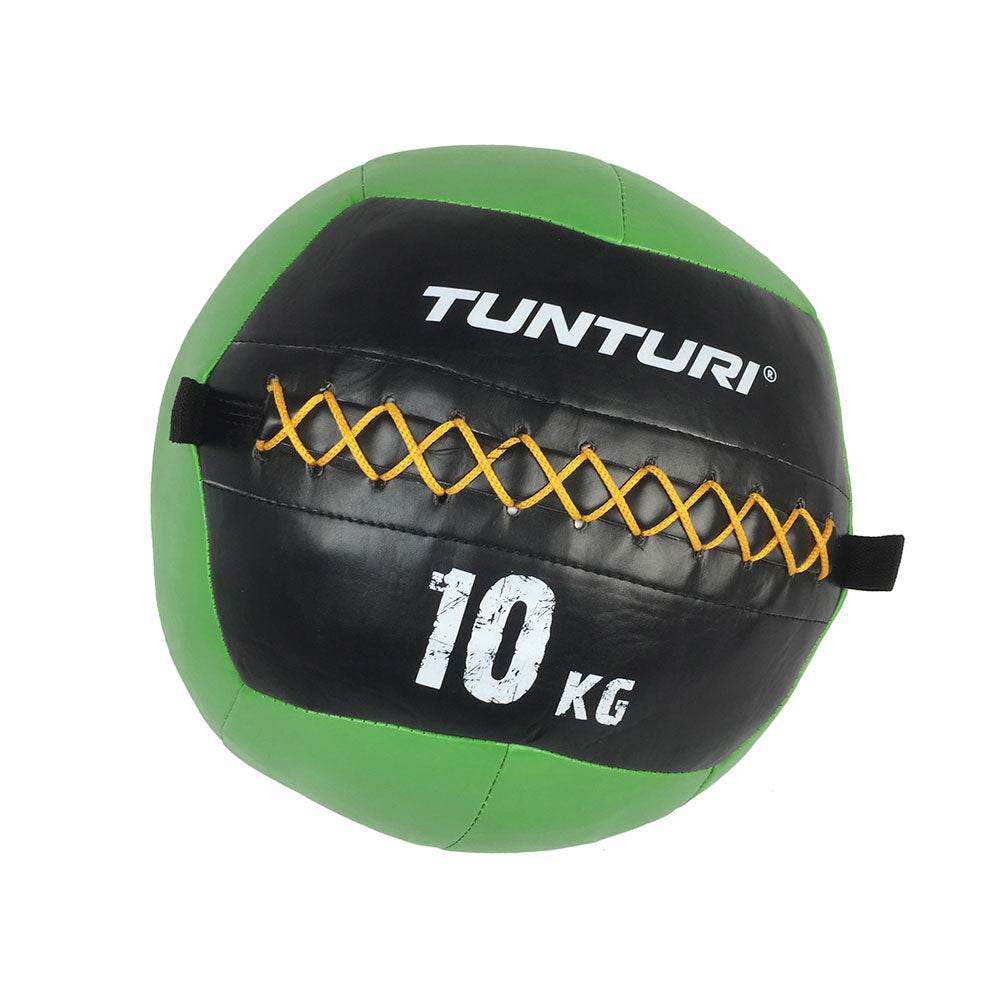 Tunturi Wall Ball 10 kg, grön