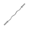 Lyftstång TUNTURI Olympic Curlbar Chrome, 50 mm, 120cm, SpringCol