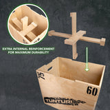 Träningsbox TUNTURI Plyo Box Wood 50/60/75cm