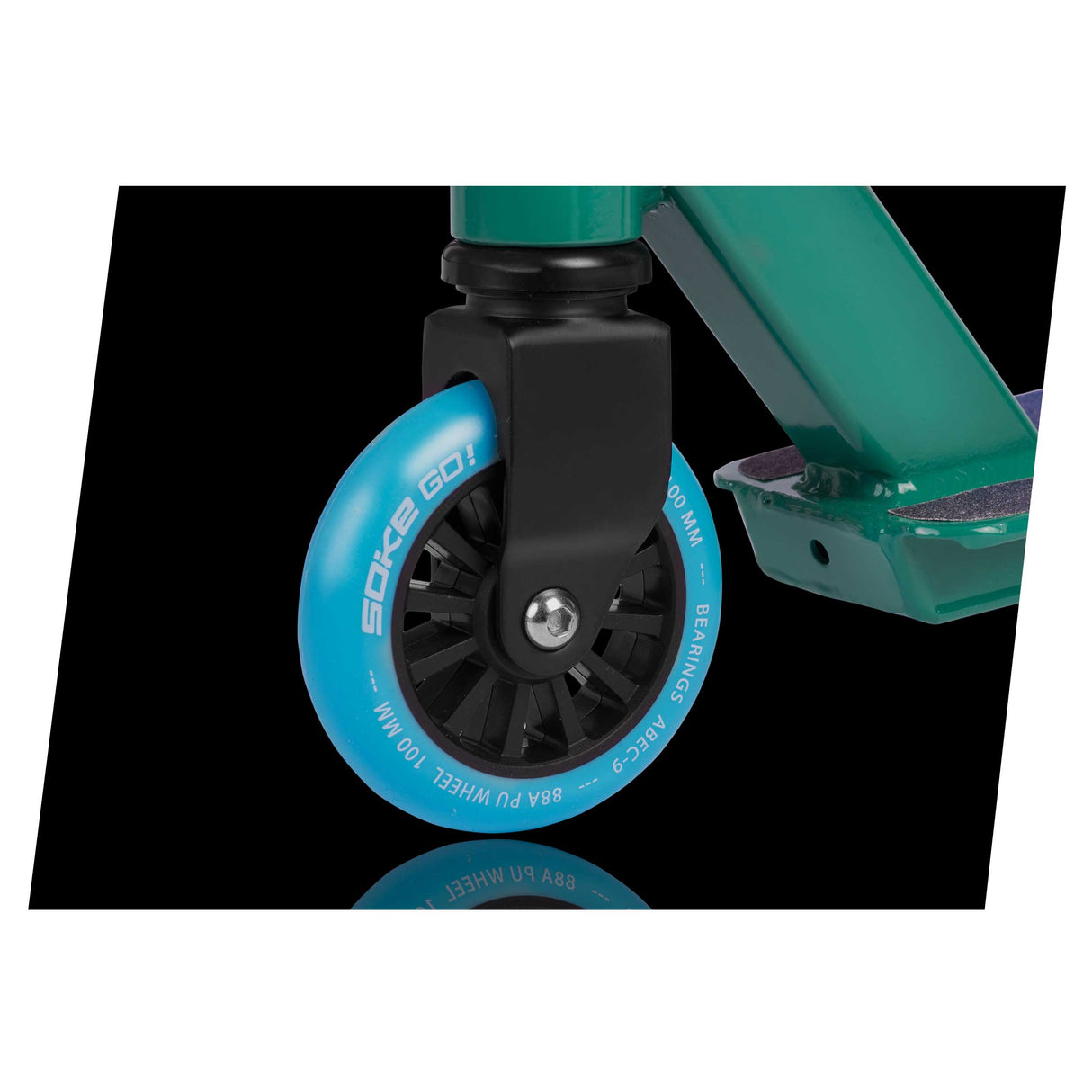 Stuntscooter SOKE GO! grön-blå