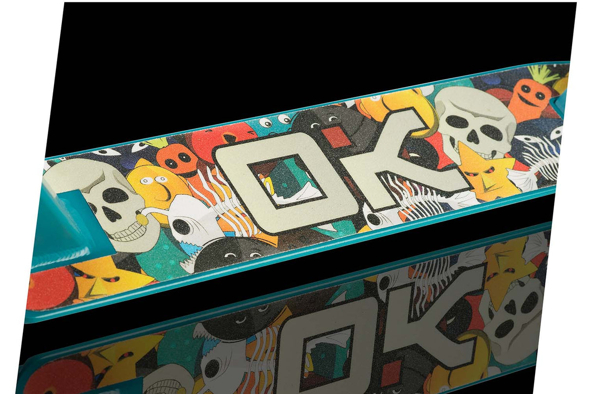 Stuntscooter SOKE GO! blå-gul