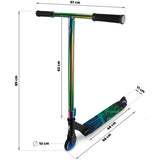 Trick-sparkcykel SOKE EVO, svart-neochrome