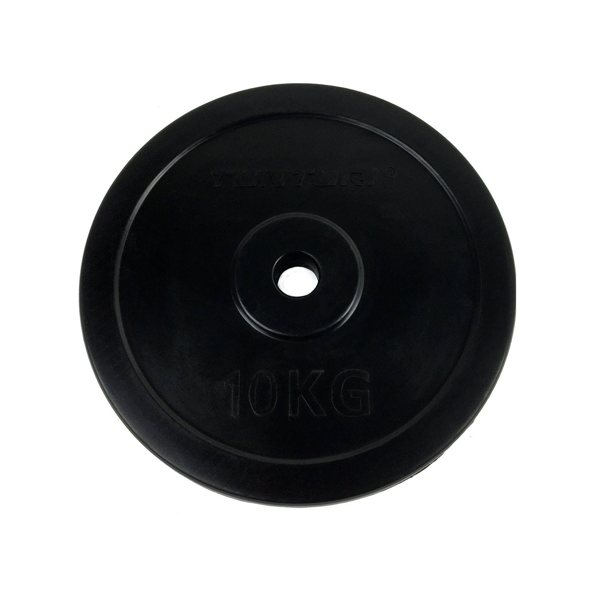 Viktplatta TUNTURI Rubber Plate, 30 mm, 10 kg