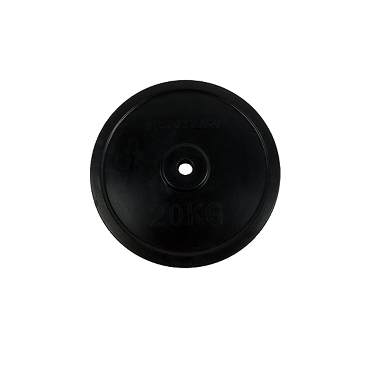 Viktplatta TUNTURI Rubber Plate, 30 mm, 20 kg