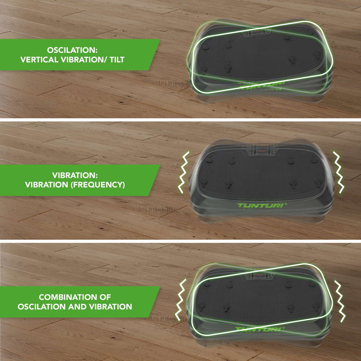 Vibrationsplatta TUNTURI Cardio Fit V20