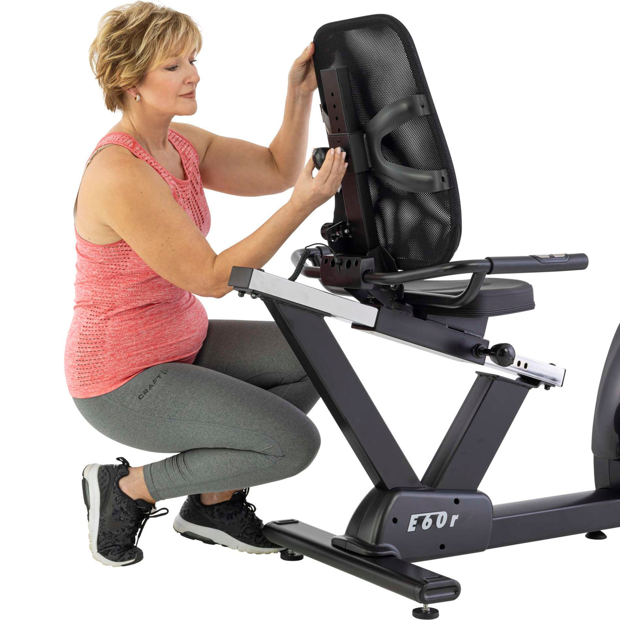 Motionscykel TUNTURI Signature E60R Liggande motionscykel + Tunturi app