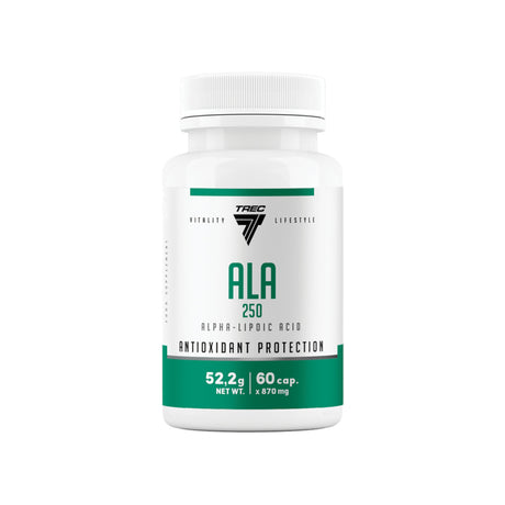 Antioxidant TREC ALA 250, 60 kapslar