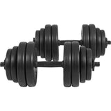 Hantlar BLACK Cement 2x15kg