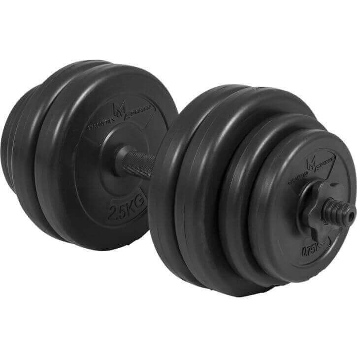 Hantlar BLACK Cement 2x15kg