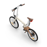 Elcykel ADO A20 Carbon, Amble Latte