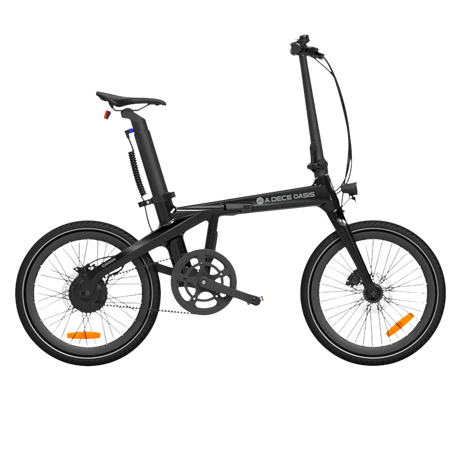 Elcykel ADO A20 Carbon, Svart