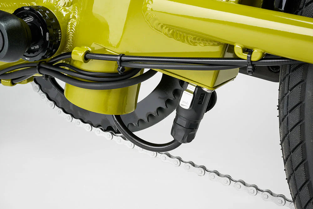 Hopfällbar elcykel COAST Jifo Light, Honey