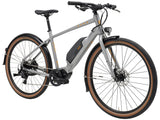 Elcykel KONA Dew-E, Gloss Metallic Dark Faux Raw (Grå)