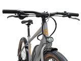 Elcykel KONA Dew-E, Gloss Metallic Dark Faux Raw (Grå)