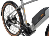 Elcykel KONA Dew-E, Gloss Metallic Dark Faux Raw (Grå)