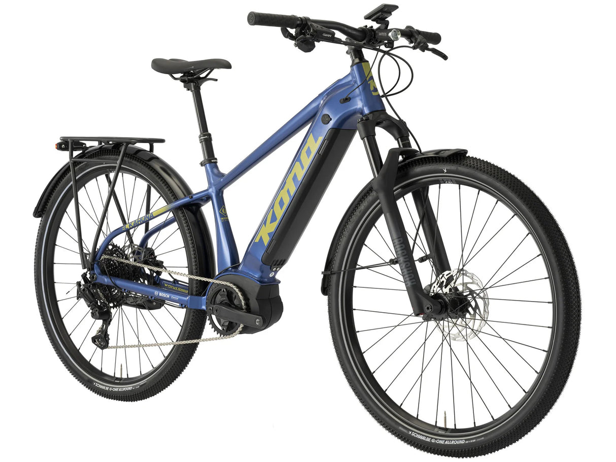 KONA El Kahuna Elcykel, Satin Metallic Lazuli (Blå)