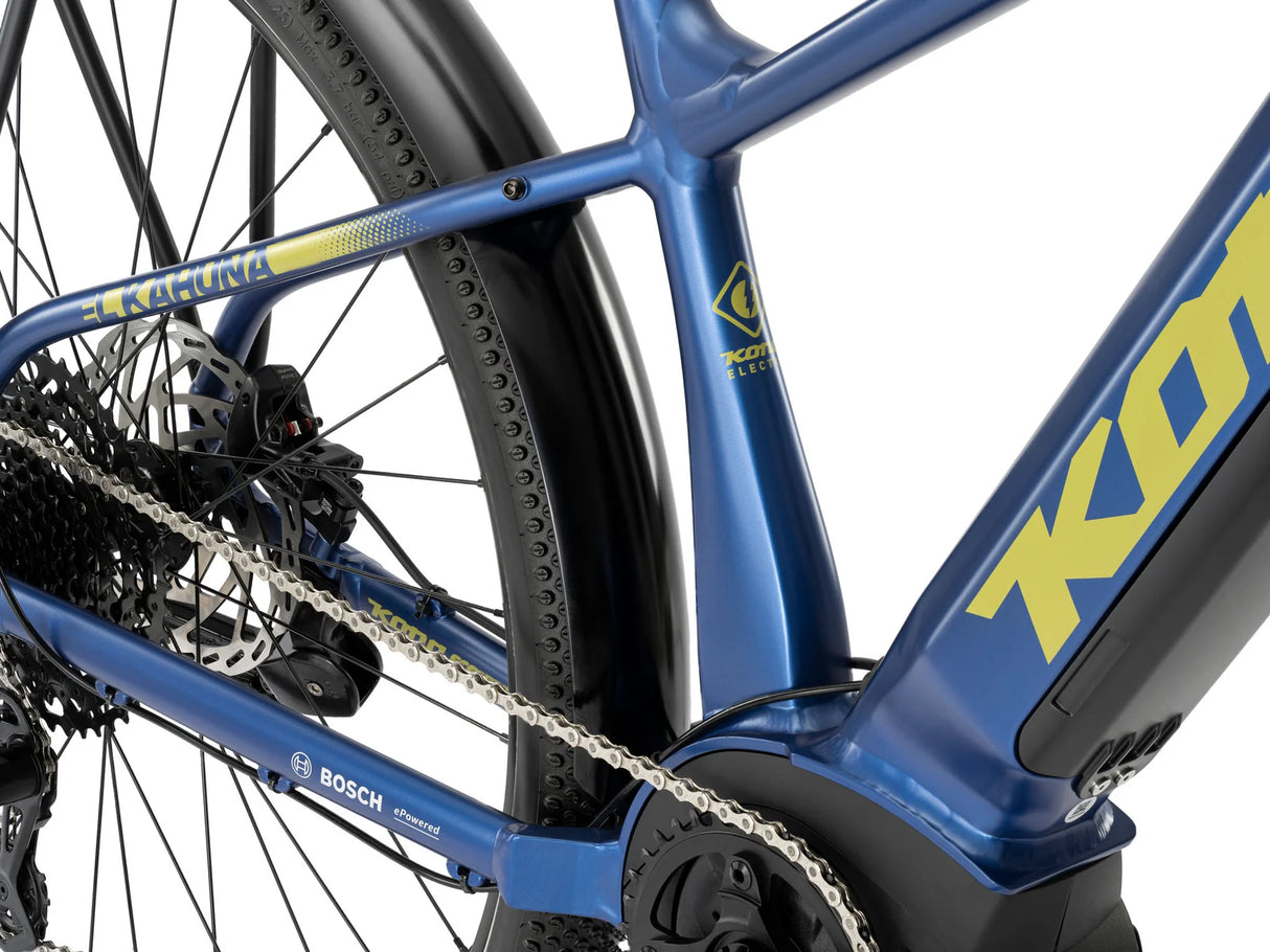KONA El Kahuna Elcykel, Satin Metallic Lazuli (Blå)