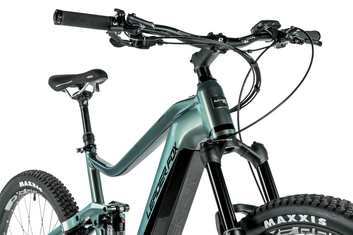 Elcykel LEADER FOX Arran 29", Grön