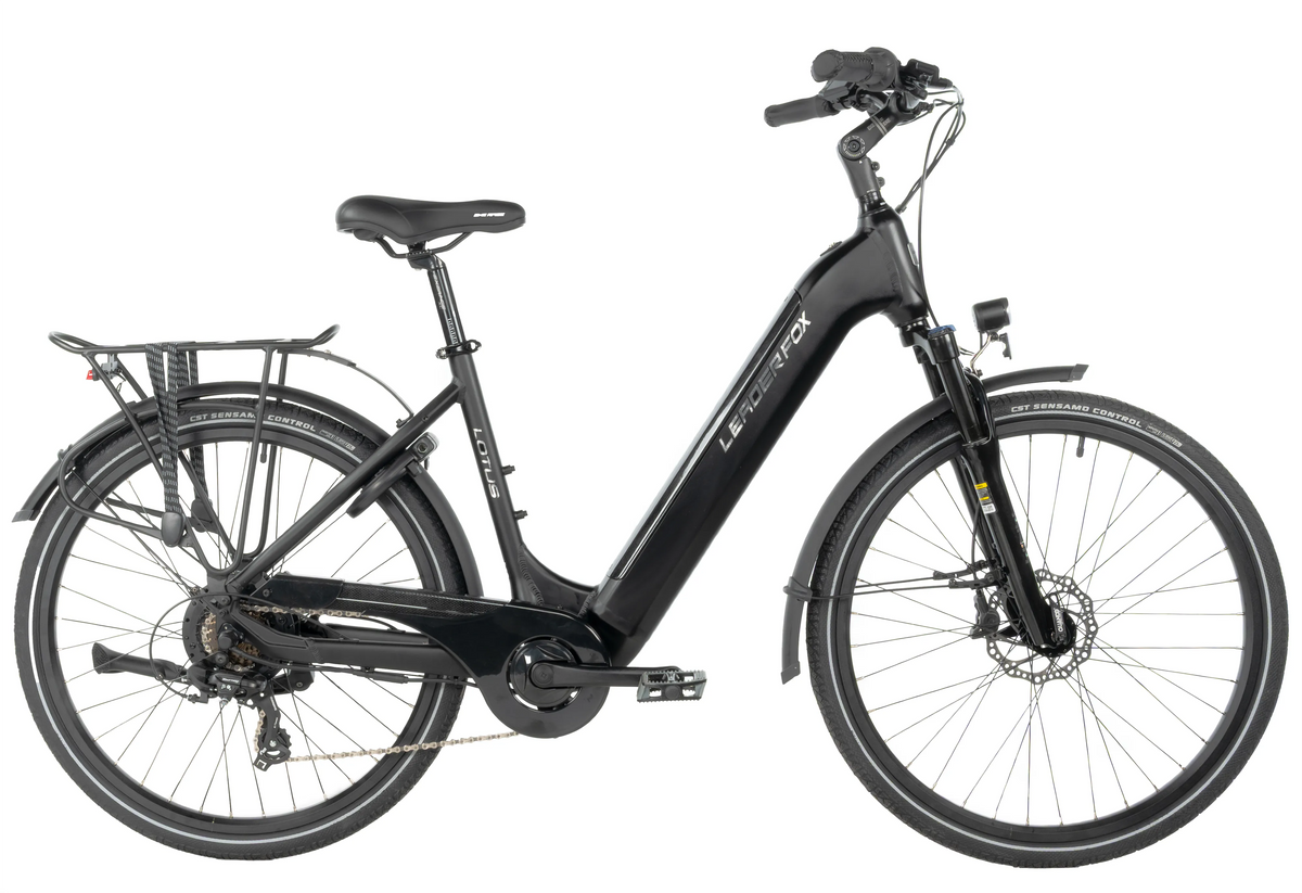 Elcykel LEADER FOX Lotus 26", Svart