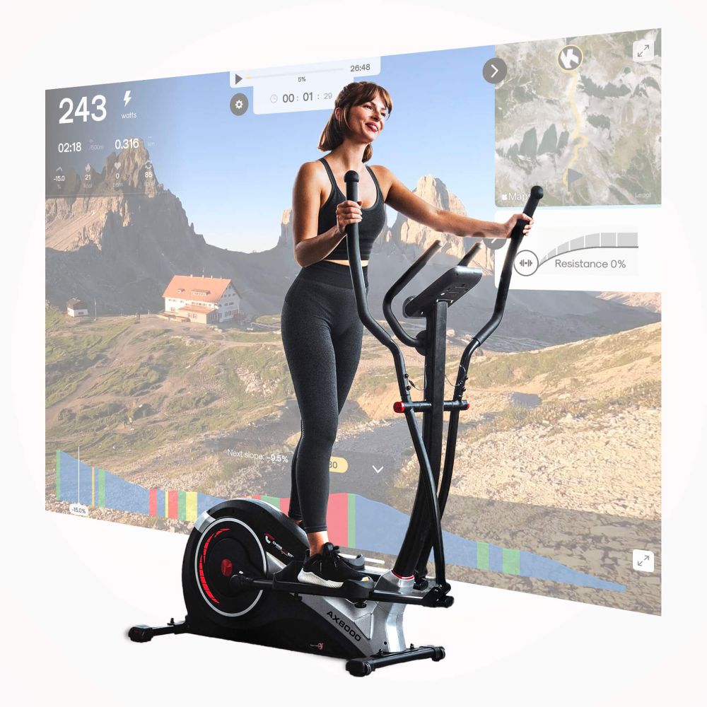 Elliptical trainer CHRISTOPEIT AX 8000
