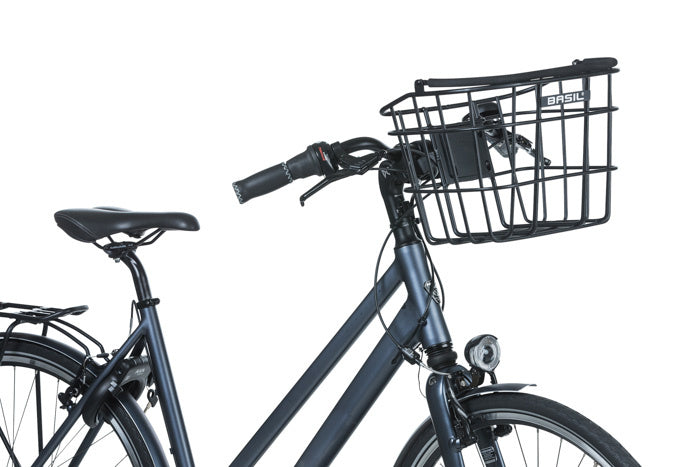 Cykelkorg fram Basil Bremen Alu, löstagbar