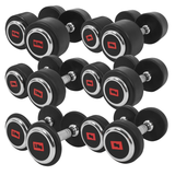 Hantlar PREMIUM Gummi 2x2,5-2x15kg