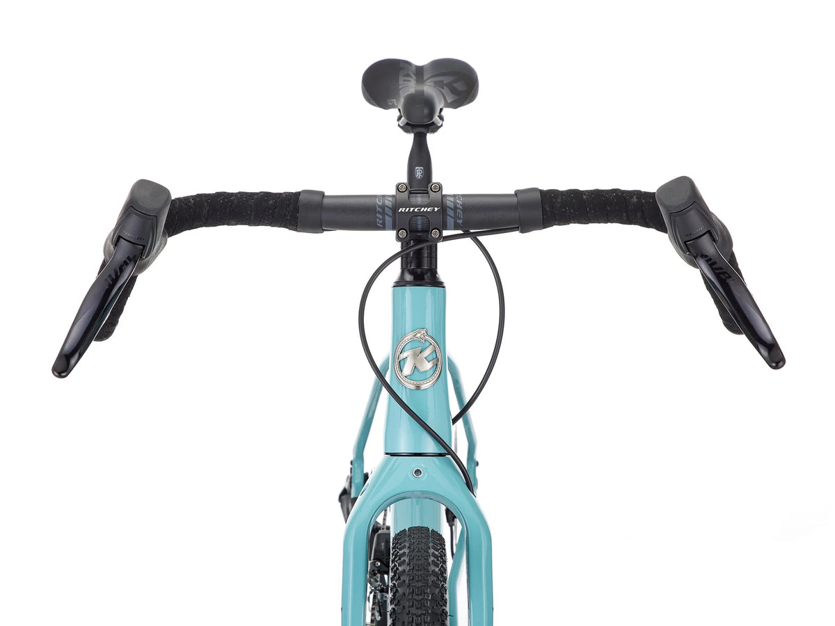 Gravelbike KONA Ouroboros CR/DL, Gloss Harbor Gray (Green)