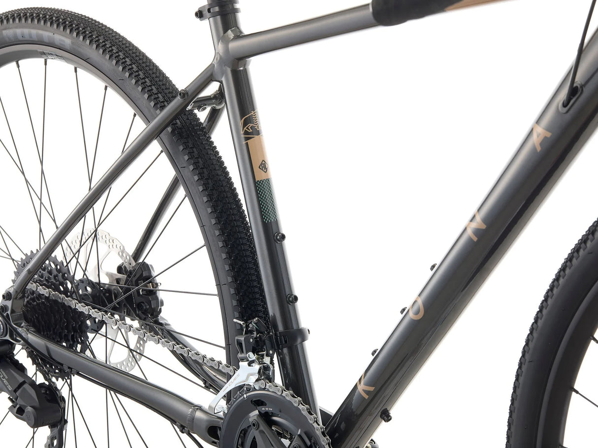 Gravelcykel KONA Libre (2026) Gloss Metallic Charcoal