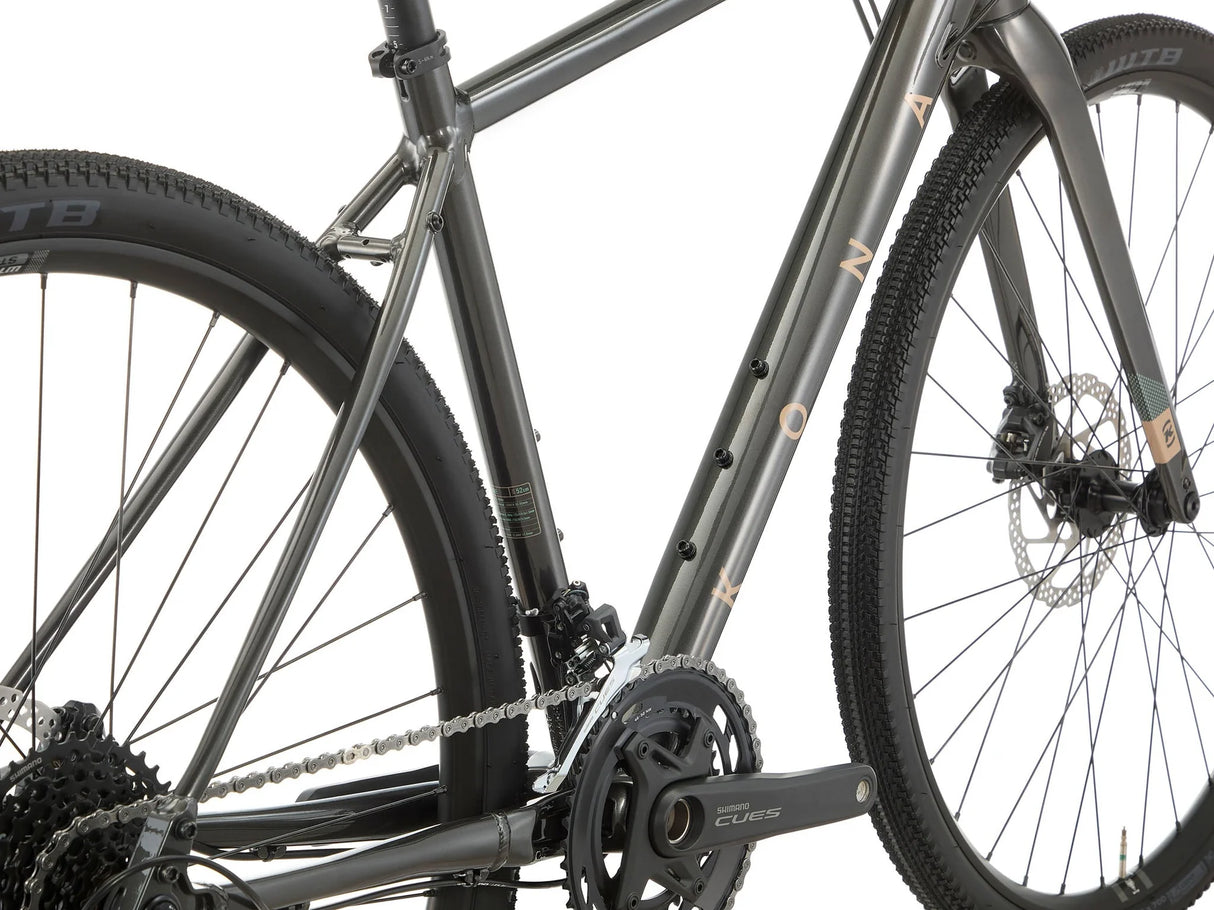Gravelcykel KONA Libre (2026) Gloss Metallic Charcoal