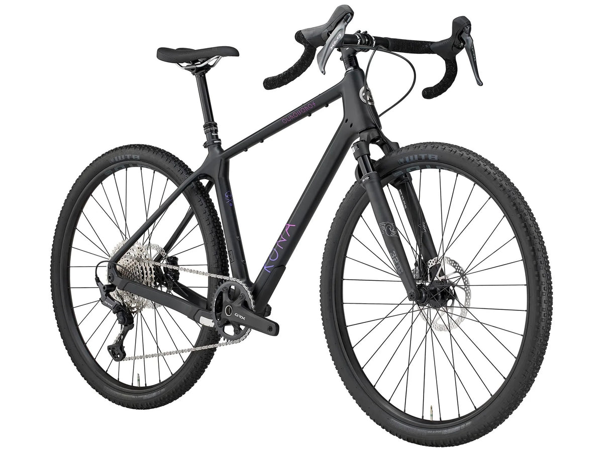 Gravelcykel KONA Ouroboros CR, Matt kolfiber