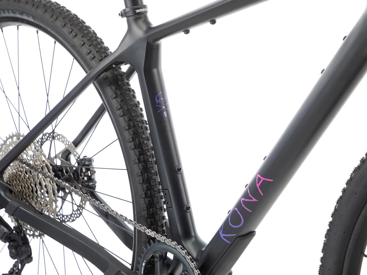 Gravelcykel KONA Ouroboros CR, Matt kolfiber