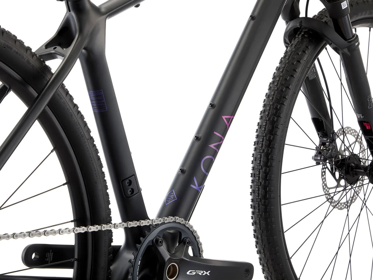 Gravelcykel KONA Ouroboros CR, Matt kolfiber